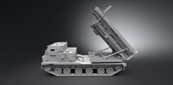 MLRS M270 Scale model