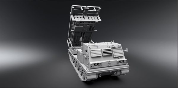 MLRS M270 Scale model