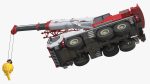 Mobile Construction Crane with Concrete Bucket