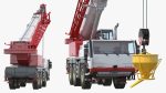 Mobile Construction Crane with Concrete Bucket