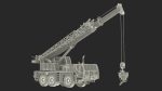 Mobile Construction Crane with Concrete Bucket