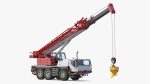 Mobile Construction Crane with Concrete Bucket