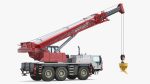 Mobile Construction Crane with Concrete Bucket