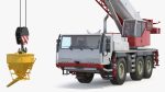 Mobile Construction Crane with Concrete Bucket
