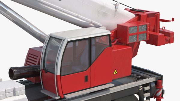 Mobile Construction Crane with Concrete Bucket