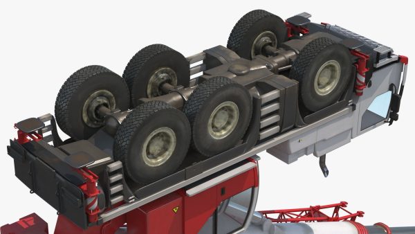 Mobile Construction Crane with Concrete Bucket