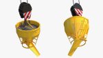 Mobile Construction Crane with Concrete Bucket