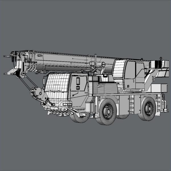Mobile Crane Liebherr LTM 1040 2 1