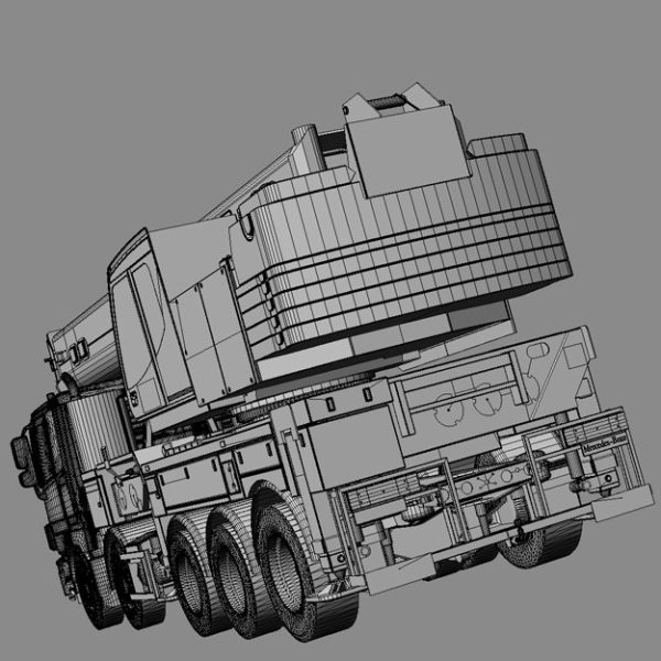 Mobile crane Mercedes HK70