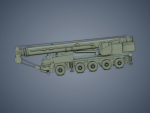 Mobile Crane Rigged