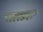 Mobile Crane Rigged