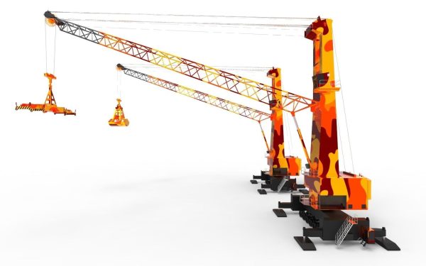 Mobile Harbour Crane