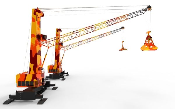 Mobile Harbour Crane