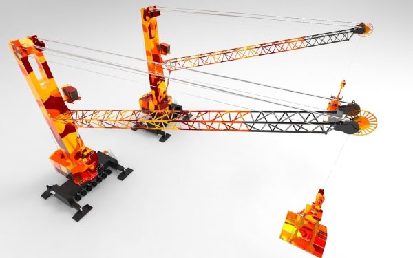Mobile Harbour Crane