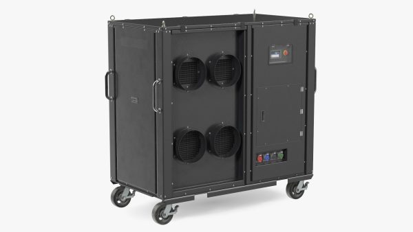 Mobile Industrial Cooling Black