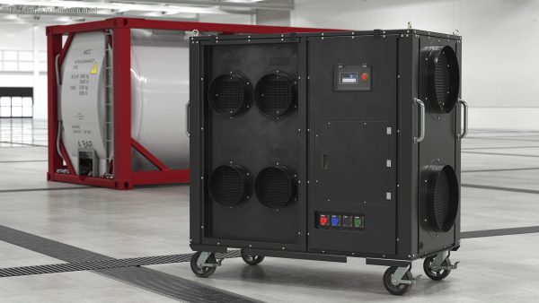 Mobile Industrial Cooling Black