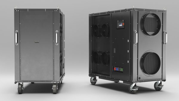 Mobile Industrial Cooling Black