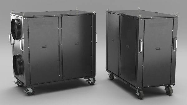 Mobile Industrial Cooling Black