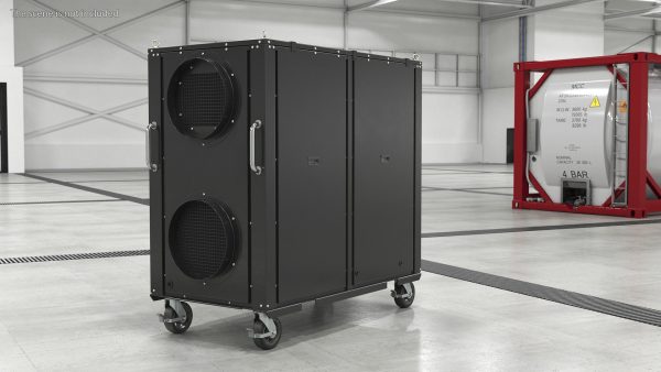 Mobile Industrial Cooling Black