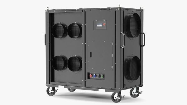 Mobile Industrial Cooling Black