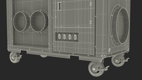 Mobile Industrial Cooling Black