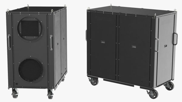Mobile Industrial Cooling Black