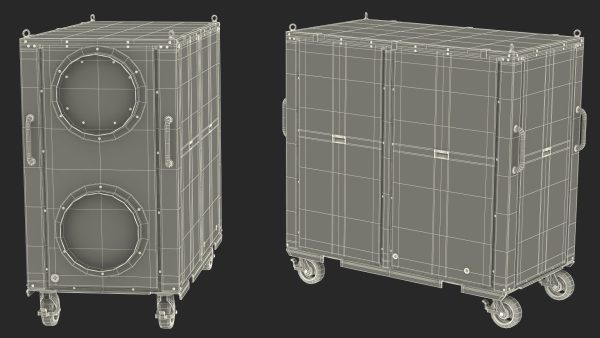 Mobile Industrial Cooling Black