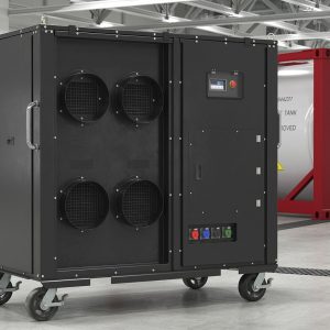 Mobile Industrial Cooling Black