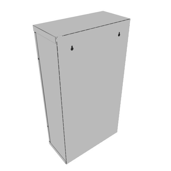 Mobilhotell storage cabinet with glass doors