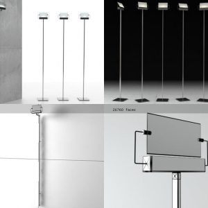 Model A floorandwall lamp