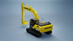 Model3D excavator Sumitomo SH210