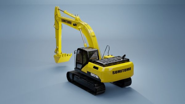 Model3D excavator Sumitomo SH210
