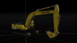 Model3D excavator Sumitomo SH210