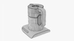 Modern electric kettle 02