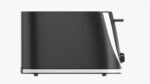 Modern electric toaster black
