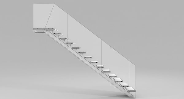 Modern Floating Stair