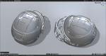 Modern Football Helmet Simplified