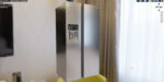 Modern fridge Samsung Side-By-Side RH22H9010SR