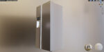 Modern fridge Samsung Side-By-Side RH22H9010SR