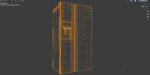 Modern fridge Samsung Side-By-Side RH22H9010SR
