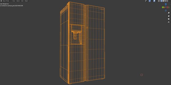 Modern fridge Samsung Side-By-Side RH22H9010SR
