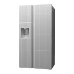 Modern fridge Samsung Side-By-Side RH22H9010SR