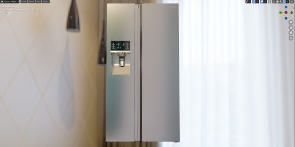 Modern fridge Samsung Side-By-Side RH22H9010SR