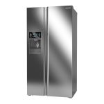 Modern fridge Samsung Side-By-Side RH22H9010SR