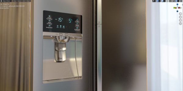Modern fridge Samsung Side-By-Side RH22H9010SR