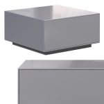 Modern Gray Coffee Table by Homary