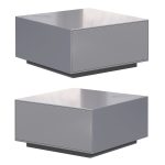 Modern Gray Coffee Table by Homary