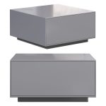 Modern Gray Coffee Table by Homary