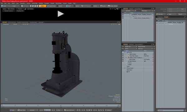 Modern Power Forging Hammer