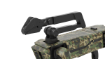 Modern Robot Dog with Arm in army color